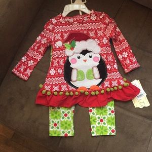 NWT 12 month Christmas outfit